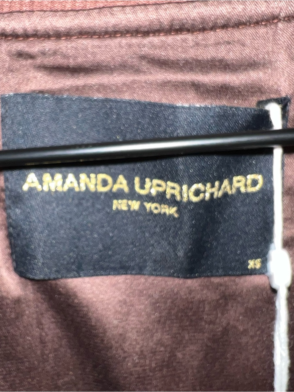 Amanda Uprichard Women's Vero Suede Bomber Jacket - Cocoa XS NWT - Picture 4 of 9